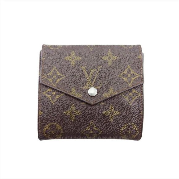 LOUIS VUITTON Bi -fold Wallet w Hook USED - Picture 1 of 10